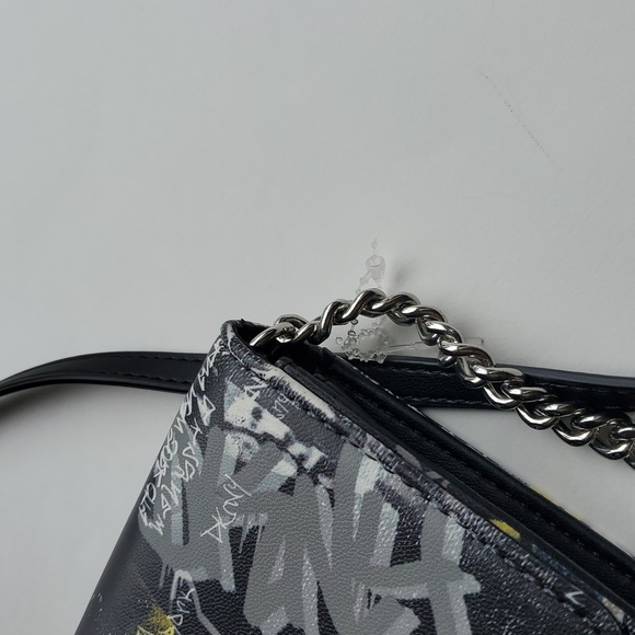 DKNY Graffiti Wallet on a Chain Crossbody - Picture 3 of 9